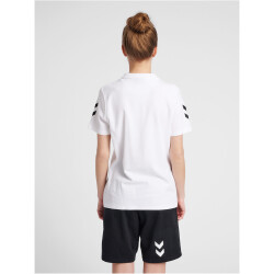 hummel GO Baumwoll Poloshirt Damen white XS