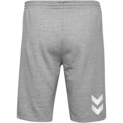 hummel GO Baumwoll Bermuda Shorts Herren grey melange S