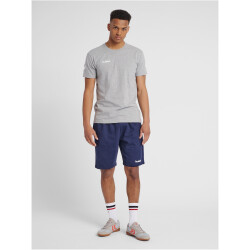 hummel GO Baumwoll T-Shirt Herren grey melange S
