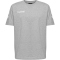 hummel GO Baumwoll T-Shirt Herren grey melange 3XL