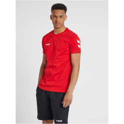 hummel GO Baumwoll T-Shirt Herren true red S