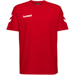 hummel GO Baumwoll T-Shirt Herren true red L