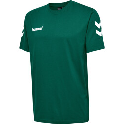hummel GO Baumwoll T-Shirt Herren evergreen S