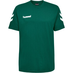 hummel GO Baumwoll T-Shirt Herren evergreen M