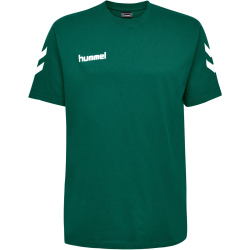 hummel GO Baumwoll T-Shirt Herren evergreen XL