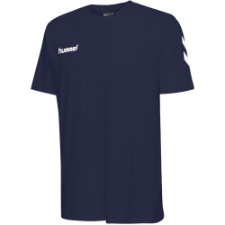 hummel GO Baumwoll T-Shirt Herren marine S