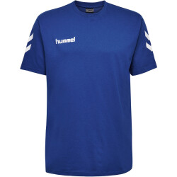 hummel GO Baumwoll T-Shirt Herren true blue S