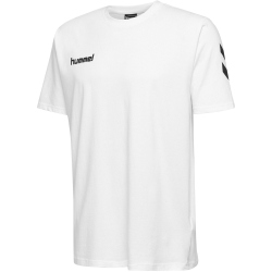 hummel GO Baumwoll T-Shirt Herren white M