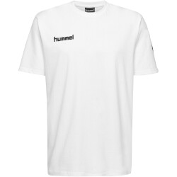 hummel GO Baumwoll T-Shirt Kinder white 128