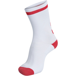 hummel Elite Indoor Socken kurz white/true red 27-30