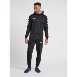 hummel GO Baumwoll Kapuzenjacke Herren black S