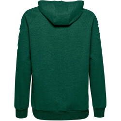 hummel GO Baumwoll Kapuzenjacke Herren evergreen S