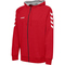 hummel GO Baumwoll Kapuzenjacke Kinder true red 116