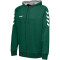 hummel GO Baumwoll Kapuzenjacke Kinder evergreen 116