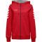 hummel GO Baumwoll Kapuzenjacke Damen true red L