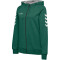 hummel GO Baumwoll Kapuzenjacke Damen evergreen XS