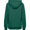 hummel GO Baumwoll Kapuzenjacke Damen evergreen XS