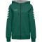 hummel GO Baumwoll Kapuzenjacke Damen evergreen XS