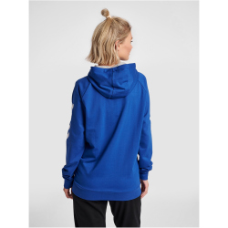 hummel GO Baumwoll Kapuzenjacke Damen true blue XS