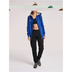 hummel GO Baumwoll Kapuzenjacke Damen true blue XXL