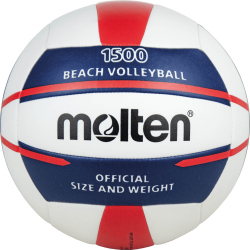 molten Beachvolleyball V5B1500 Dunkelblau
