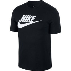NIKE Sportswear T-Shirt Herren 010 - black/white S