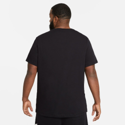 NIKE Sportswear T-Shirt Herren 010 - black/white M
