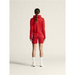 CRAFT Evolve 2.0 Brushed Kapuzen-Trainingsjacke Damen 430000 - bright red XS