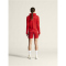 CRAFT Evolve 2.0 Brushed Kapuzen-Trainingsjacke Damen 430000 - bright red XS