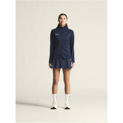 CRAFT Evolve 2.0 Brushed Kapuzen-Trainingsjacke Damen 390000 - navy XS