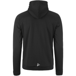 CRAFT Evolve 2.0 Brushed Kapuzen-Trainingsjacke Herren 999000 - black XS