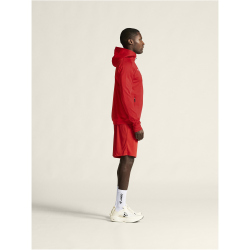 CRAFT Evolve 2.0 Brushed Kapuzen-Trainingsjacke Herren 430000 - bright red XS