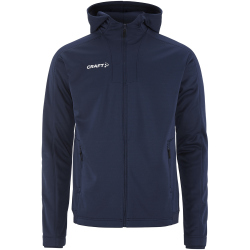 CRAFT Evolve 2.0 Brushed Kapuzen-Trainingsjacke Herren 390000 - navy XS
