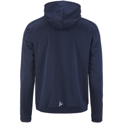 CRAFT Evolve 2.0 Brushed Kapuzen-Trainingsjacke Herren 390000 - navy XS