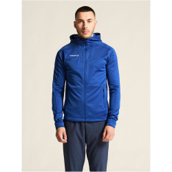CRAFT Evolve 2.0 Brushed Kapuzen-Trainingsjacke Herren 346000 - club cobolt XS