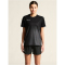 CRAFT Evolve 2.0 Structured Graphic Trainingsshirt Damen 999985 - black/granite XS