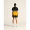 CRAFT Evolve 2.0 Structured Graphic Trainingsshirt Damen 999552 - black/sweden yellow XS