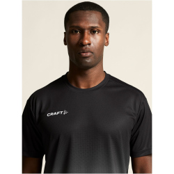 CRAFT Evolve 2.0 Structured Graphic Trainingsshirt Herren 999985 - black/granite XS