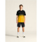 CRAFT Evolve 2.0 Structured Graphic Trainingsshirt Herren 999552 - black/sweden yellow XS