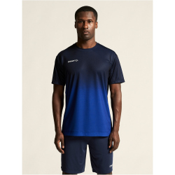 CRAFT Evolve 2.0 Structured Graphic Trainingsshirt Herren 390346 - navy/club cobolt XS