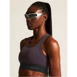 CRAFT Training wattierter Sport-BH Damen 499000 - dk plum XS