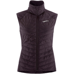 CRAFT ADV Essence Warm Steppweste Damen 499000 - dk plum XXL