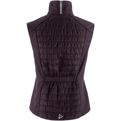 CRAFT ADV Essence Warm Steppweste Damen 499000 - dk plum XXL