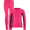 CRAFT Core Dry Baselayer Unterwäsche-Set Kinder 738499 - fame/dk plum 122/128