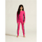 CRAFT Core Dry Baselayer Unterwäsche-Set Kinder 738499 - fame/dk plum 122/128