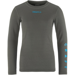 CRAFT Core Warm Baselayer Unterwäsche-Set Kinder 985355 - granite/ray 122/128