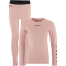CRAFT Core Warm Baselayer Unterwäsche-Set Kinder 726499 - charm/dk plum 122/128