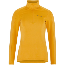 CRAFT Core Gain Midlayer 1/2-Zip Langarmshirt Damen 518000 - turmeric XS