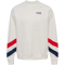 hummel hmlOVERSIZED Sweatshirt 9412 - blanc de blanc/blanc de blanc XS