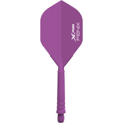 3er Pack XQ Max Fenix Molded Dartflight mit Shaft